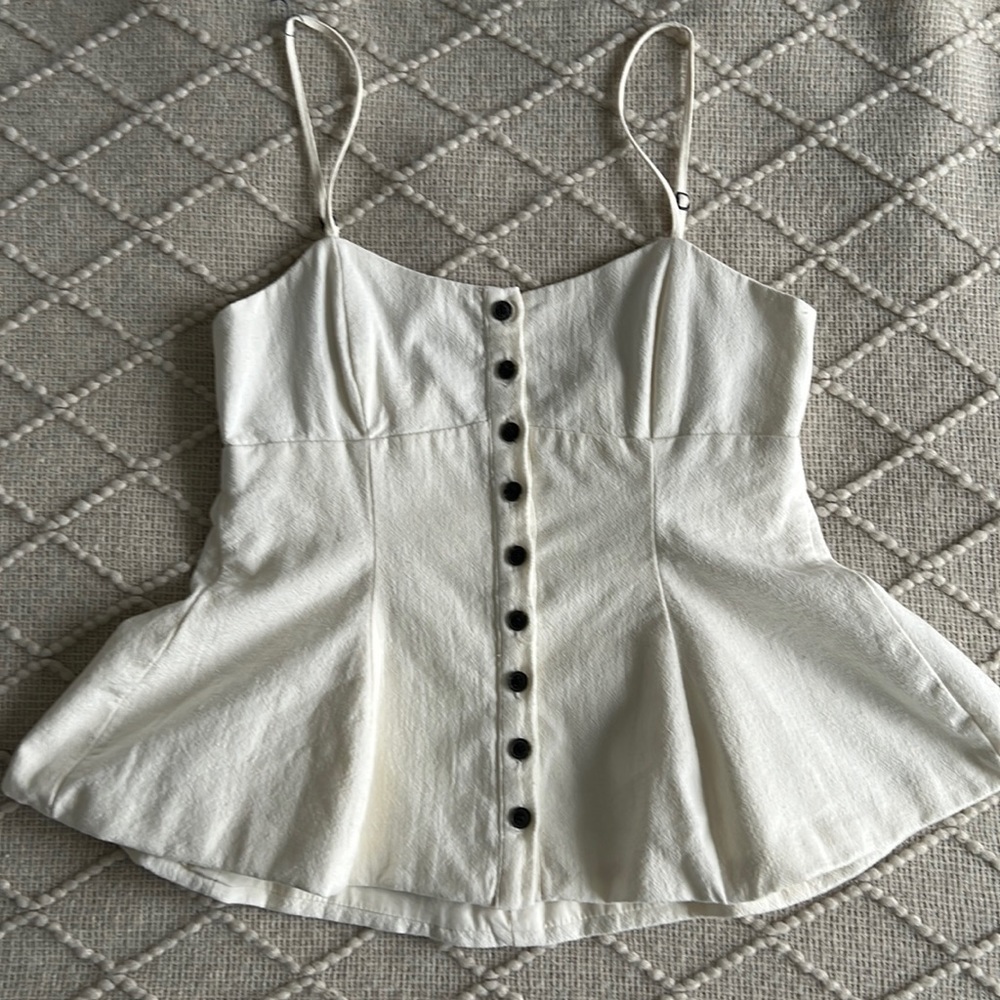 Zara Peplum Tank